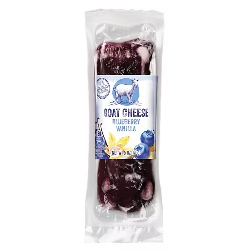 BlueberryVanillaFlavoredGoatCheeseLog,6oz