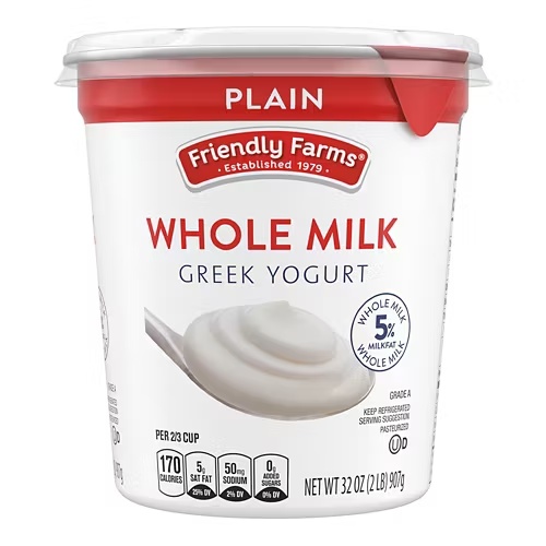 PlainWholeMilkGreekYogurt,32oz