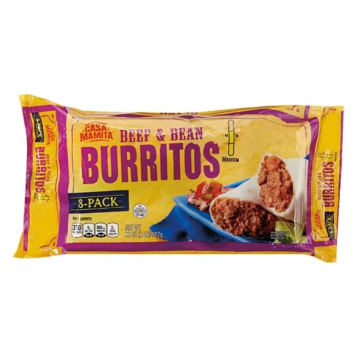 BeefandBeanBurritos,8count 1 BeefandBeanBurritos,8count
