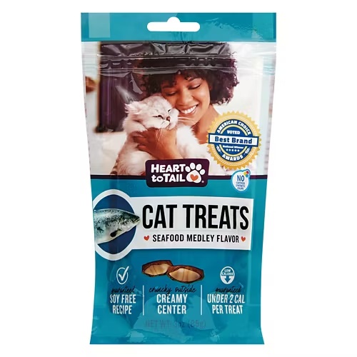 SeafoodMedleyCatTreats,3oz