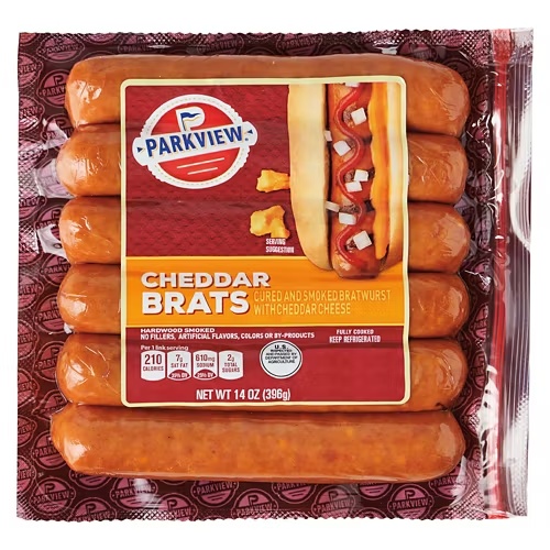 CheddarBrats,14oz