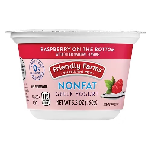 NonfatRaspberryontheBottomGreekYogurt,5.3oz