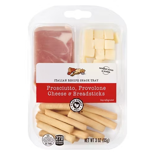 Prosciutto,ProvoloneCheeseandBreadsticks,3oz
