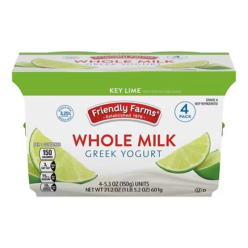 WholeMilkKeyLimeGreekYogurt,4count