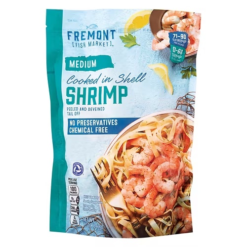MediumCookedinShellShrimp,12oz