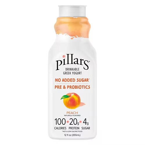 PeachDrinkableGreekYogurt,12floz