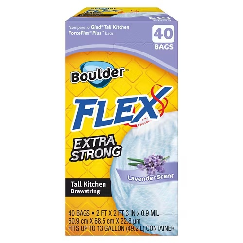 FlexOdorControlKitchenBagLavenderScent,40count