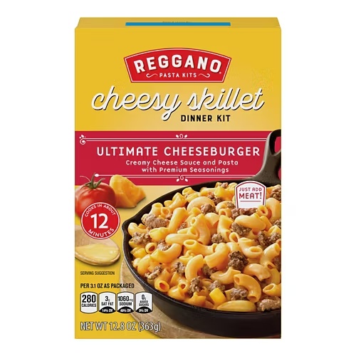 UltimateCheeseburgerCheesySkilletDinnerKit,12.8oz