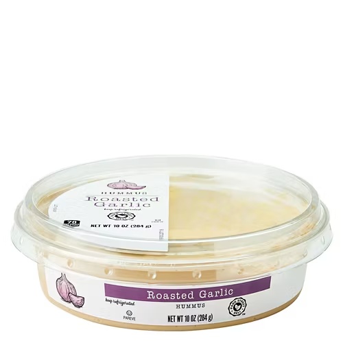 GarlicToppedHummus,10oz