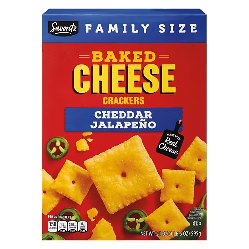 FamilySizeBakedCheddarJalapenoCrackers,21oz