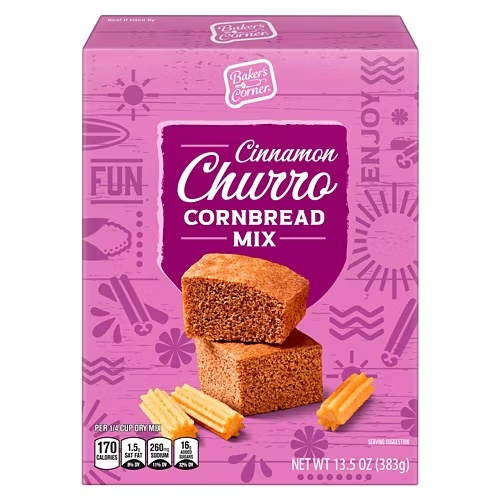 CinnamonChurroCornbreadMix,13.5oz 1 CinnamonChurroCornbreadMix,13.5oz