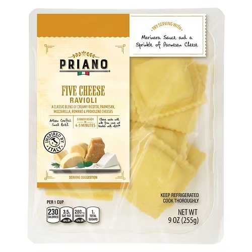 ClassicFiveCheeseRavioli,9oz