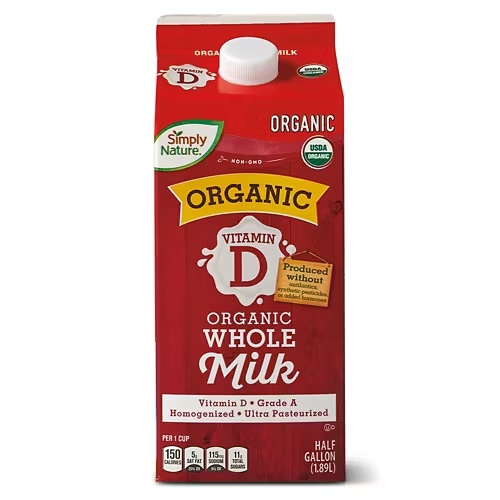 OrganicWholeMilk,64floz
