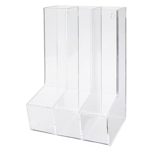 AcrylicWallStorage-DividedRectangular