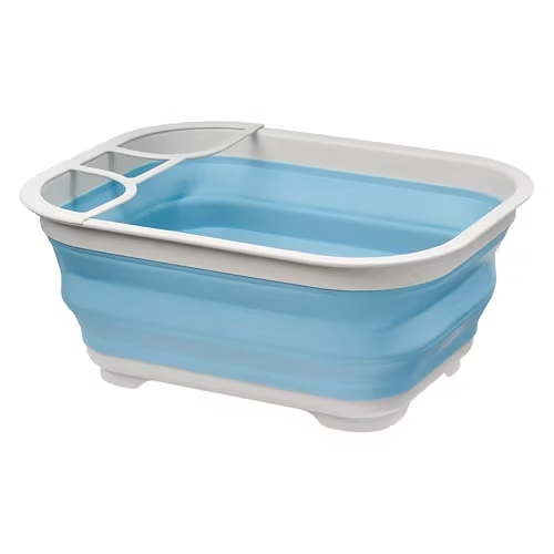 CollapseDishDrainer,Blue