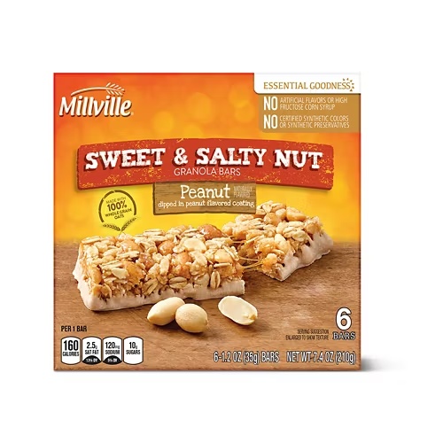 PeanutSweetandSaltyNutGranolaBars,6count 1 PeanutSweetandSaltyNutGranolaBars,6count