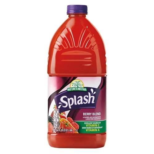 SplashBerryBlendJuiceCocktail,64floz