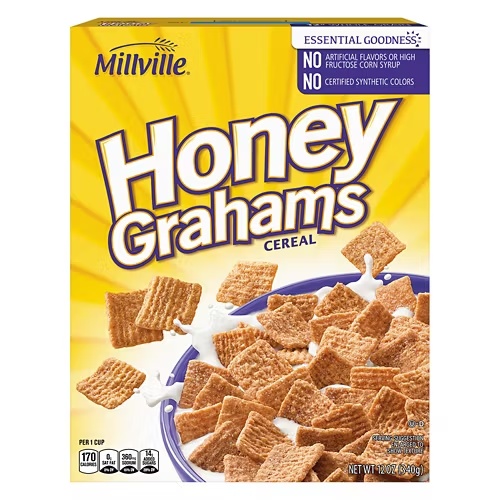 HoneyGrahamSquares,12oz