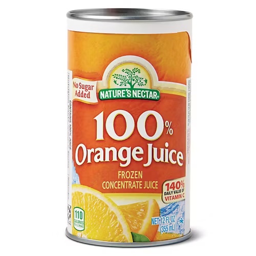 100%OrangeJuiceConcentrate,12oz