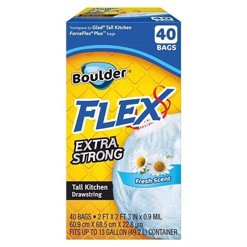 FlexOdorControlKitchenBagFreshScent,40count