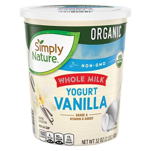 OrganicWholeMilkVanillaYogurt,32oz