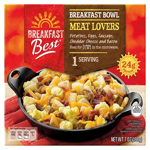 MeatLoversBreakfastBowl,7oz