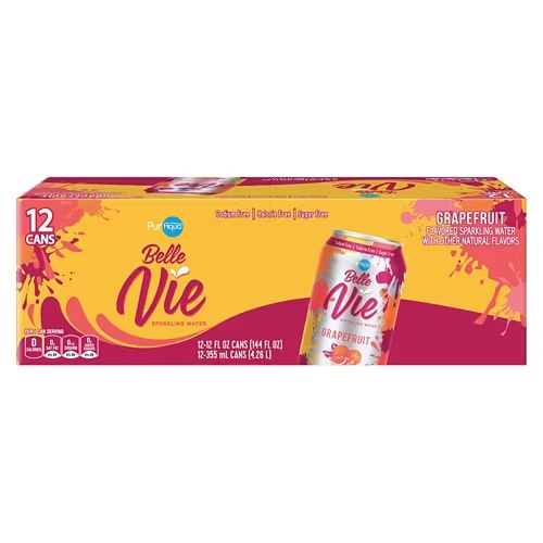 GrapefruitBelleVieSparklingFlavoredWater-12pack,12floz