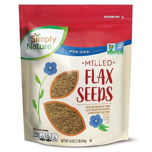 BrownMilledFlaxSeed,16oz