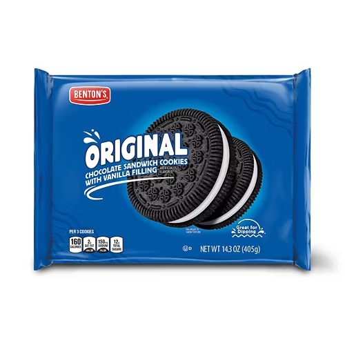 OriginalChocolateSandwichCremeCookies,14.3oz 1 OriginalChocolateSandwichCremeCookies,14.3oz