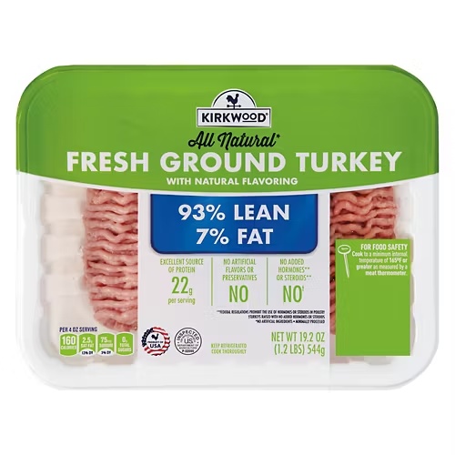 93%LeanGroundTurkey,19.2oz