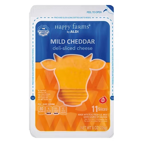 DeliSlicedMildCheddarCheese,8oz