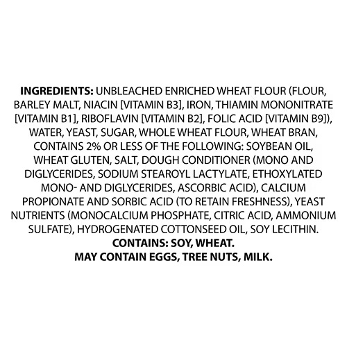 SplitTopWheatBread,20oz 6 SplitTopWheatBread,20oz