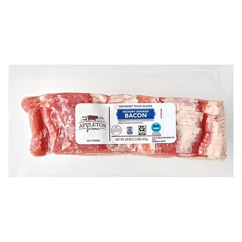 HickorySmokedThickSlicedBacon,24oz 1 HickorySmokedThickSlicedBacon,24oz