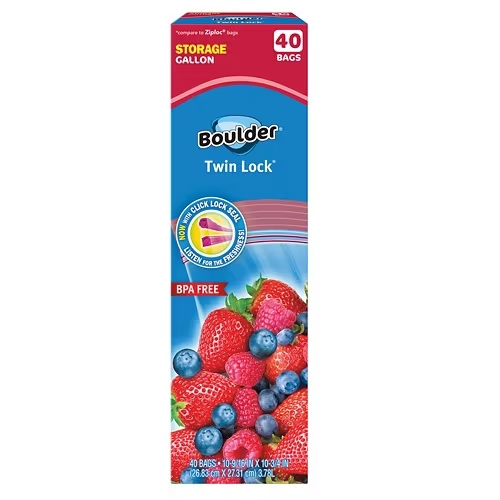 GallonStorageTwinLockBags,40count