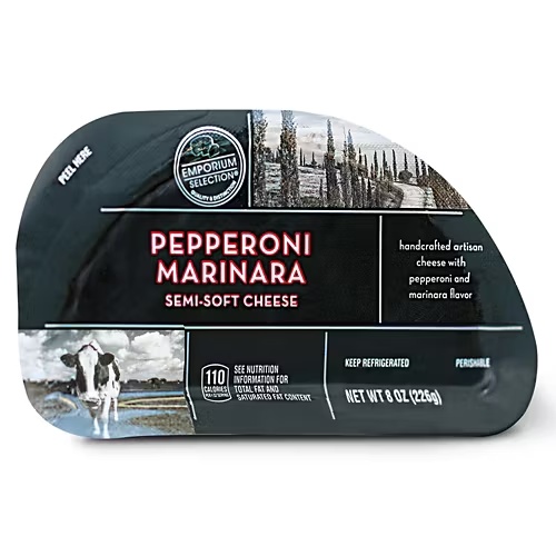 PepperoniMarinaraSemi-SoftHandCraftedCheese,8oz