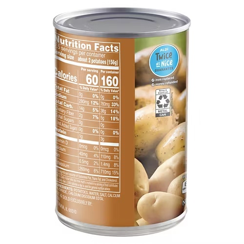 CannedWholeNewPotatoes,15oz 6 CannedWholeNewPotatoes,15oz