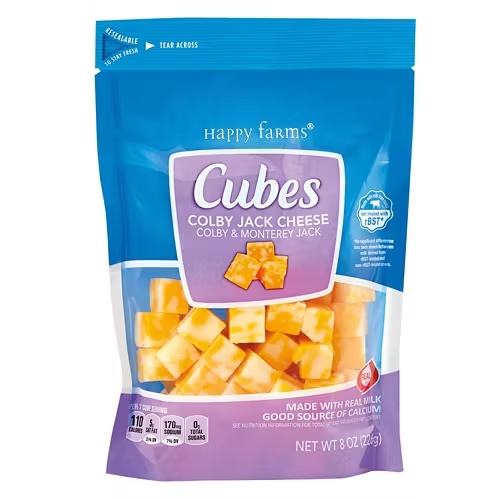ColbyJackCheeseCubes,8oz